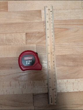 Hyper Tough 12' Red Tape Measure